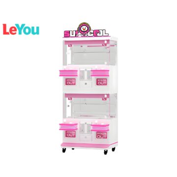 Red High-End Custom Interactive Blind Box Claw Machine