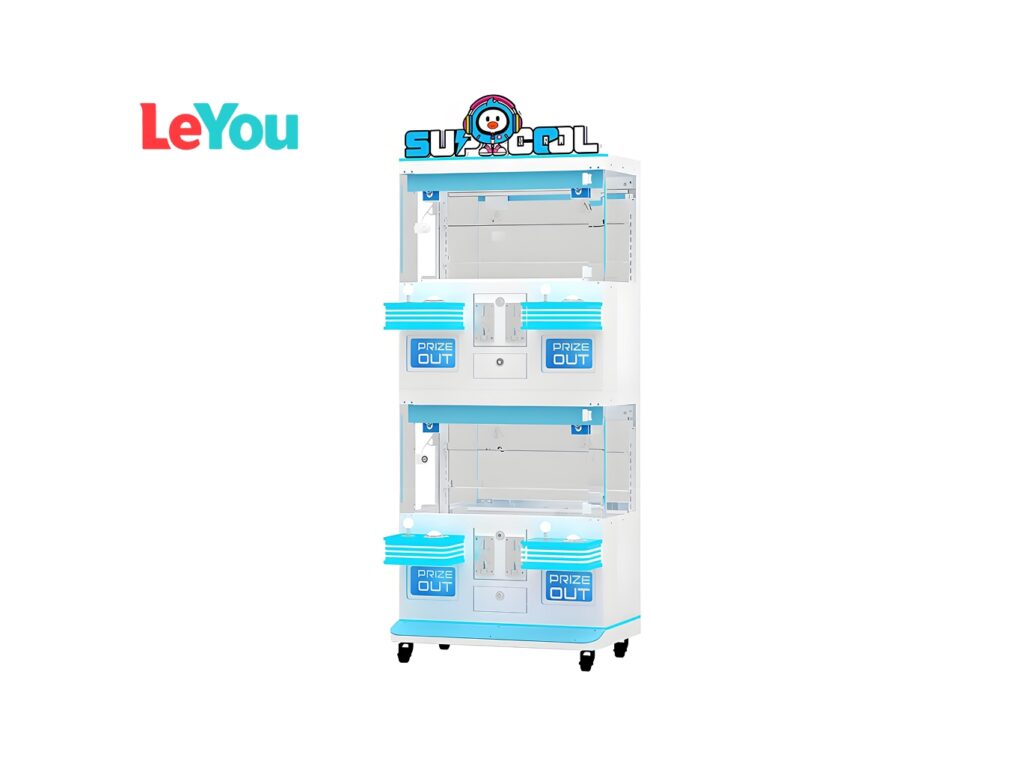 Blue High-End Custom Interactive Blind Box Claw Machine