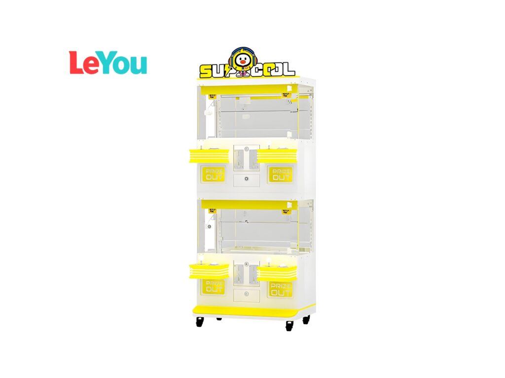 Yellow High-End Custom Interactive Blind Box Claw Machine