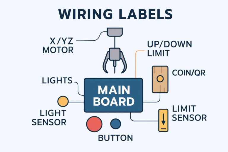 Electronic Control System — Main Board Wiring