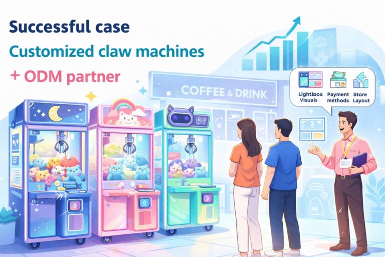 Custom claw machine ODM project case study