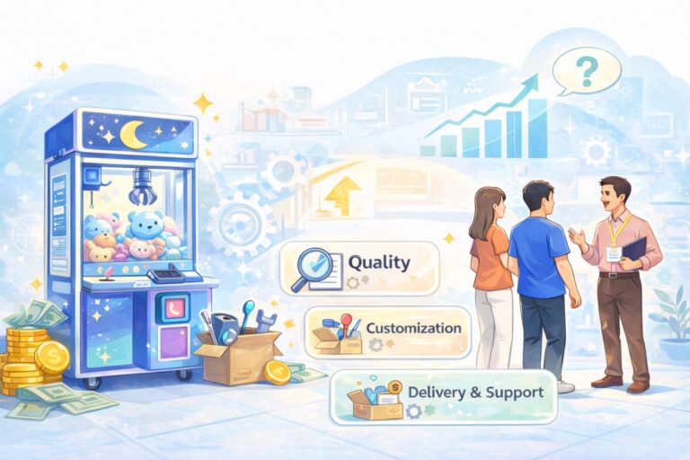 Guide to choosing a claw machine OEM and ODM partner