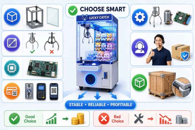 Commercial claw machine buying checklist
