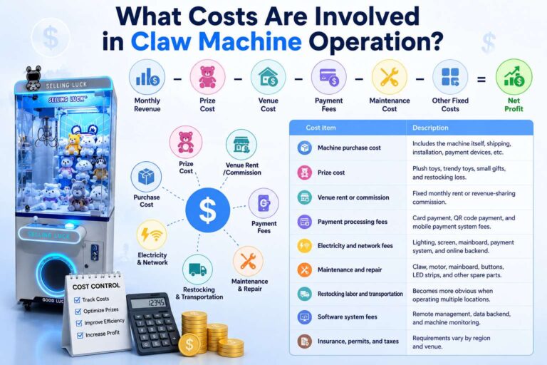 Claw machine cost calculation guide