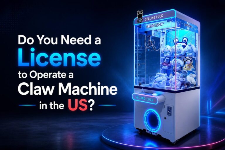 Claw machine license requirements in the U.S.